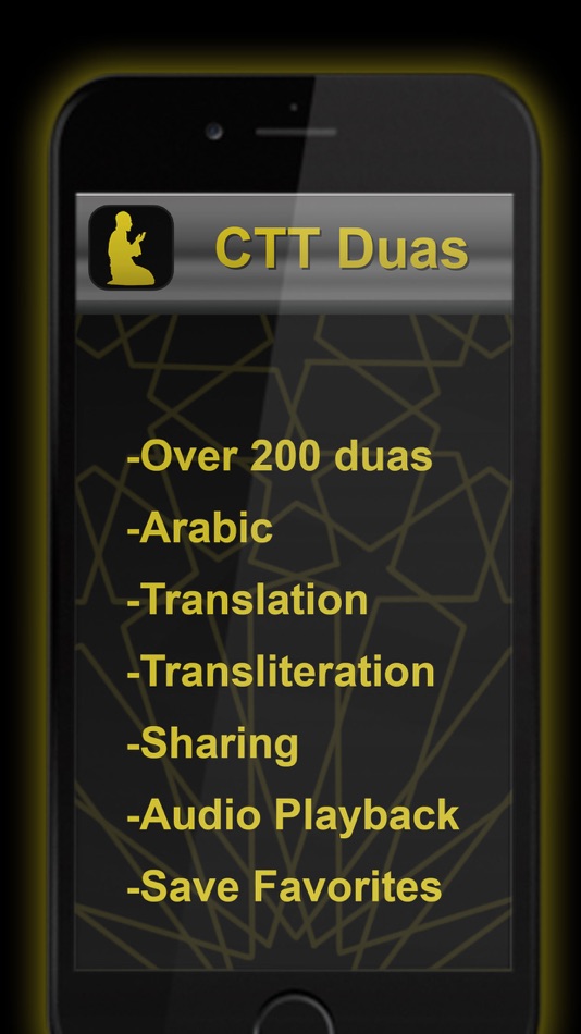 #1. CTT Duas (iOS) Podle: Karim Kabbaj