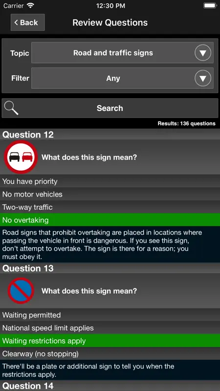 Theory Test Kit UK Car Drivers screenshot 7 of 9
