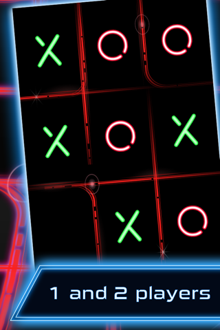 Tic Tac Toe - Glow - náhled