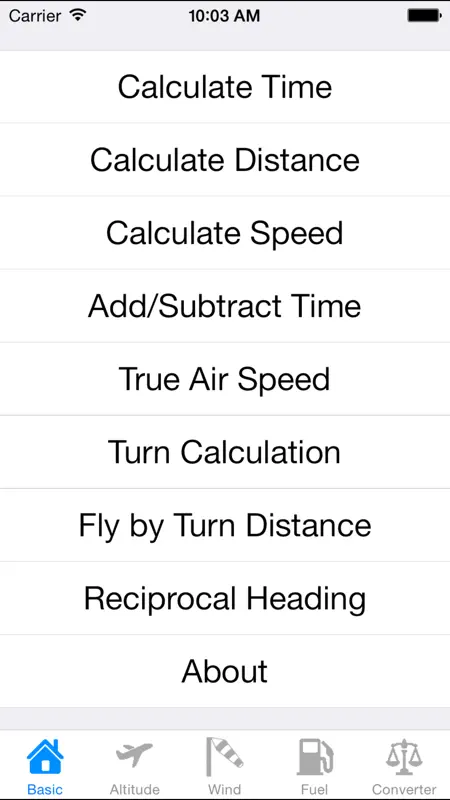Flight Calculator screenshot 1 of 4