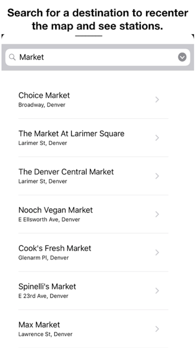 Screenshot #9 for Bike Stations Denver