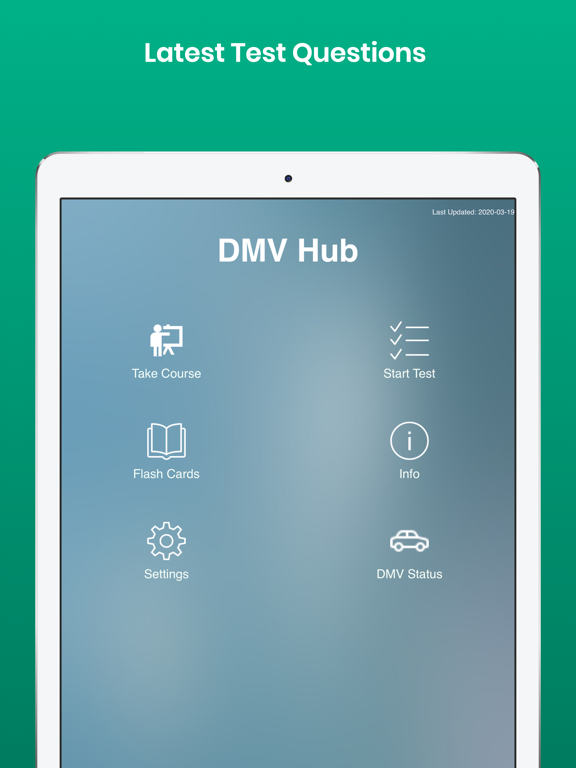 DMV Driving Permit Test Prep iPad screenshot 7 - Education app