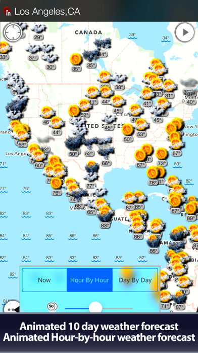 Weather and wind map Screenshot