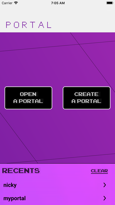 Portal- iPhone screenshot 1 - Entertainment app