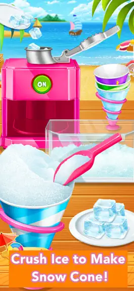 Game screenshot DIY Unicorn Snow Cone 2020 apk