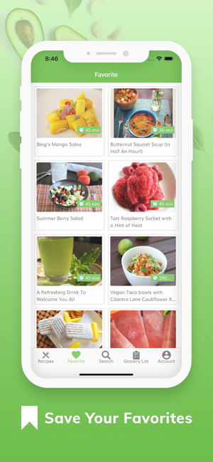 ‎Vegan Recipes - Plant Based Screenshot