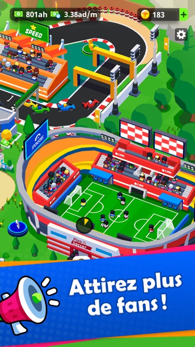 Screenshot #3 pour Sports City Tycoon: Idle Game