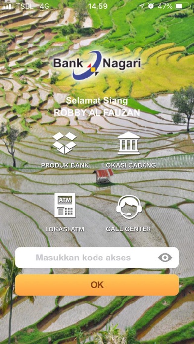 Nagari Mobile Banking Screenshot