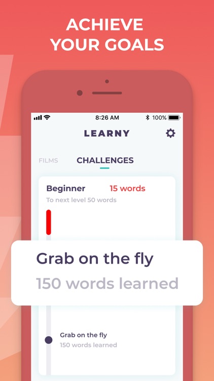 Learny. Learn language by film