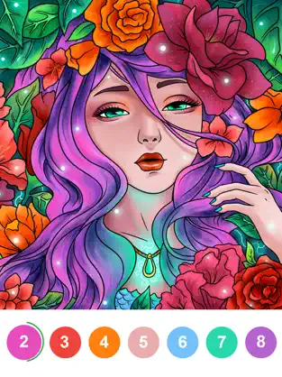 Imágen 1 Pintar por número color juegos iphone