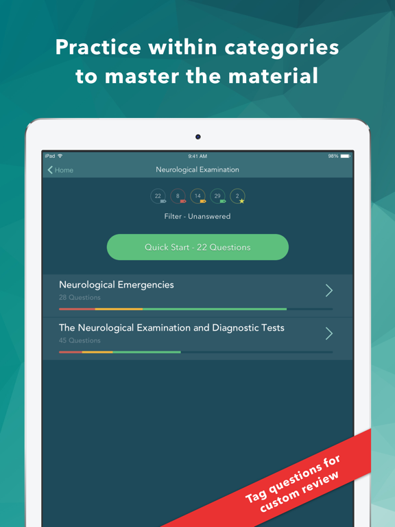 Screenshot #6 pour USMLE Neurology PreTest
