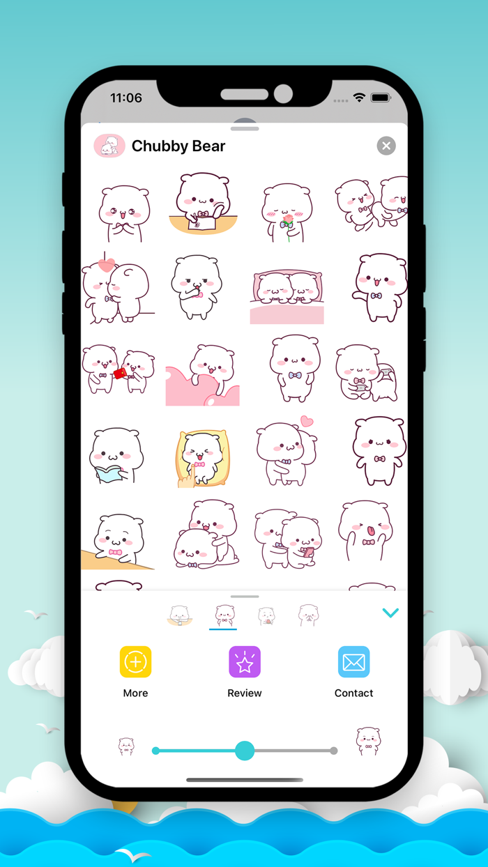 Chubby Bear Animated