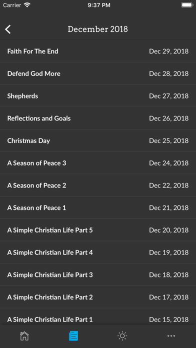 Our Daily Strength 2.0 iPhone screenshot 4 - Lifestyle app