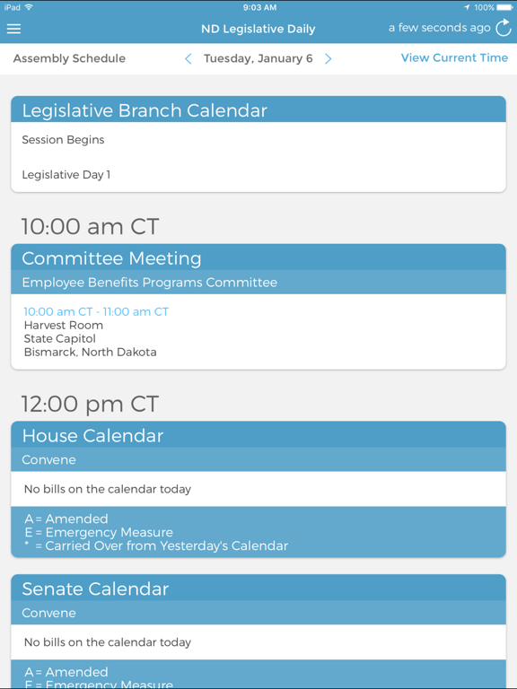North Dakota Legislative Daily