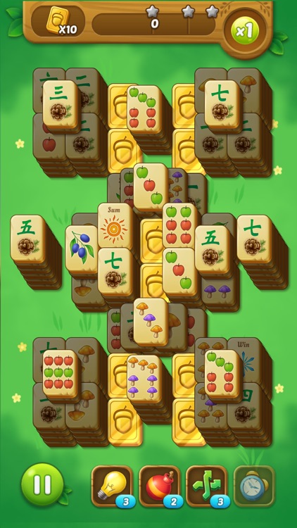 Mahjong Forest Puzzle