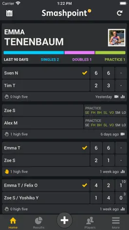Game screenshot Smashpoint Tennis Tracker apk