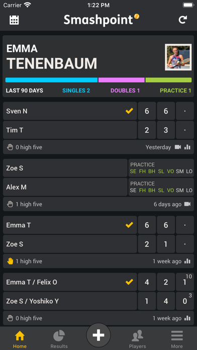 Screenshot #2 pour Smashpoint Tennis Tracker