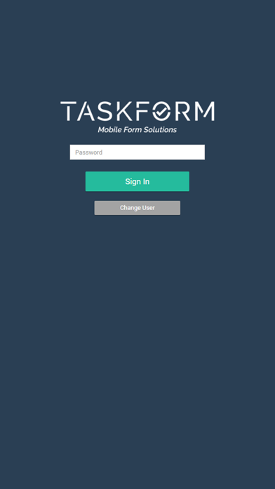 TaskForm Screenshot