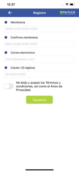 Game screenshot Mutuus Servicios apk
