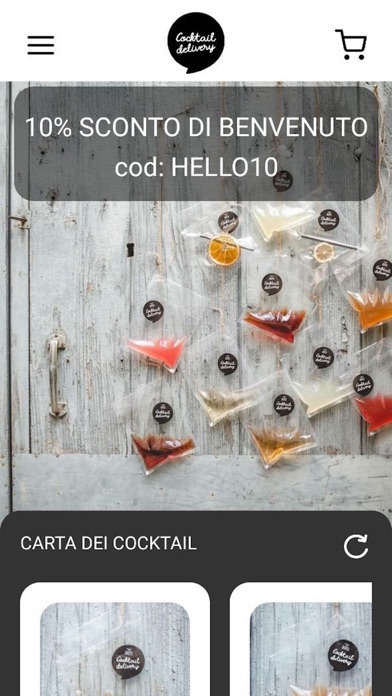 Screenshot #1 pour Delivery by Mastro Miscela