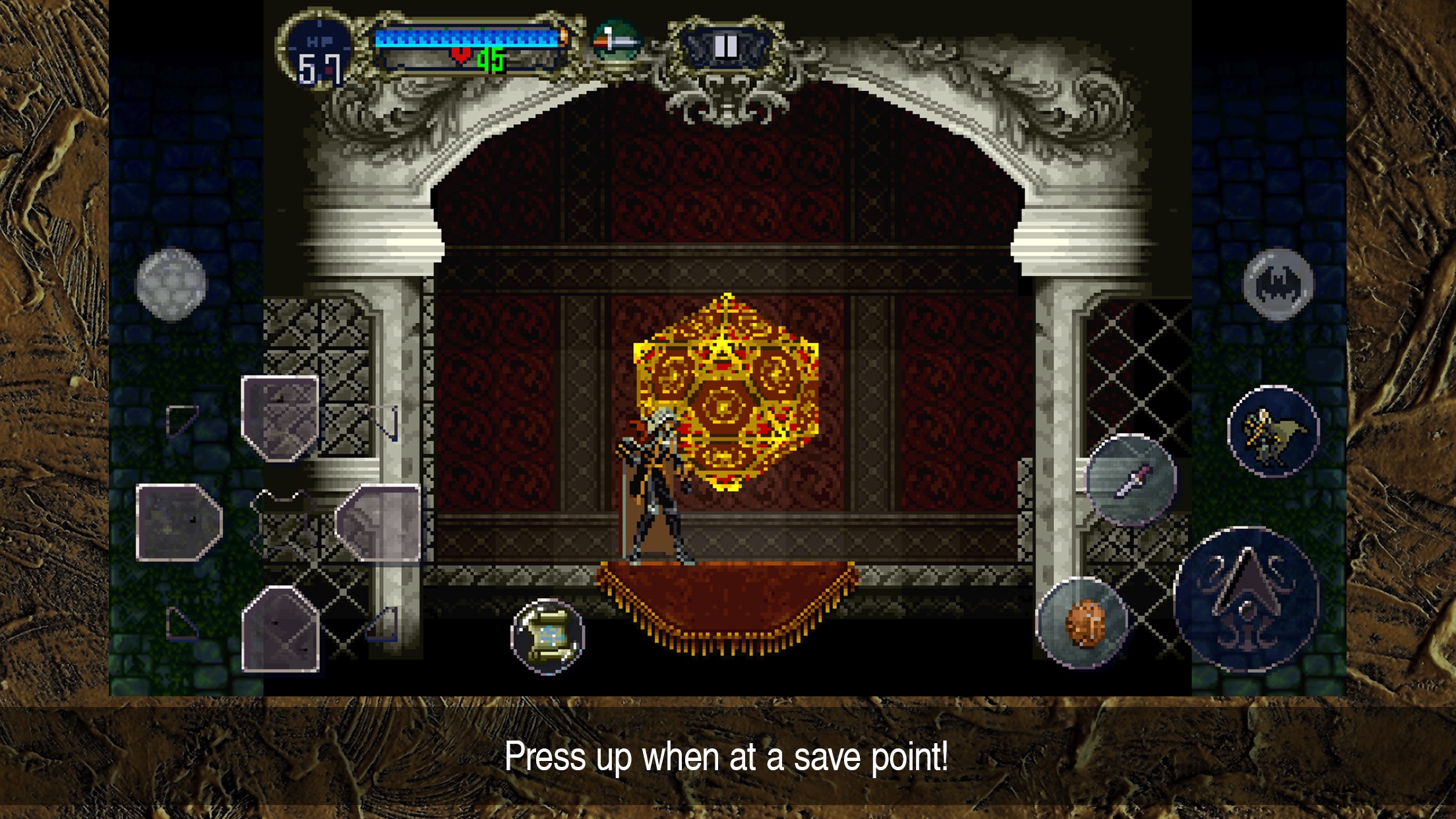 Screenshot do app Castlevania: SotN