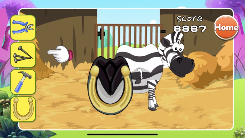 #6. Bella's playtime with zebra (iOS) 来自: Wai Chin Ng