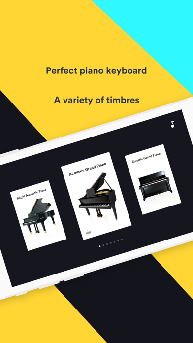 Piano keyboard pro & games app screenshot 2