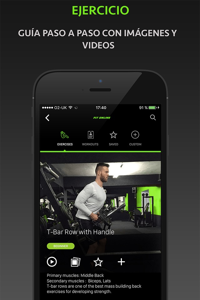 Fitness Online - Gym For Beginners & Workout Plans For Men screenshot 2