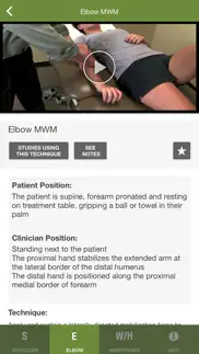 mobile omt upper extremity iPhone Captures Décran 1