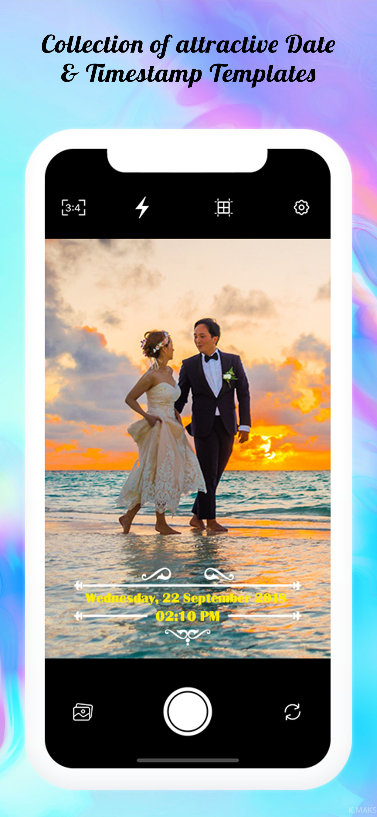 Moment Stamp for DateTime Pics