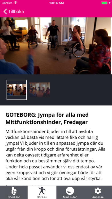 App screenshot