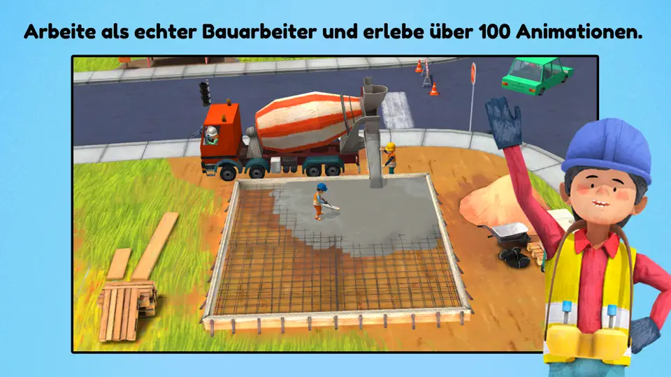 Screenshot von Kleine Bauarbeiter auf dem iPhone 5