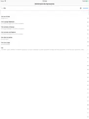 dictionnaire des synonymes iPad Captures Décran 4