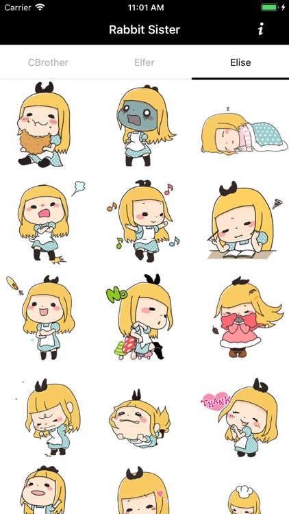 Rabbit Sister Stickers