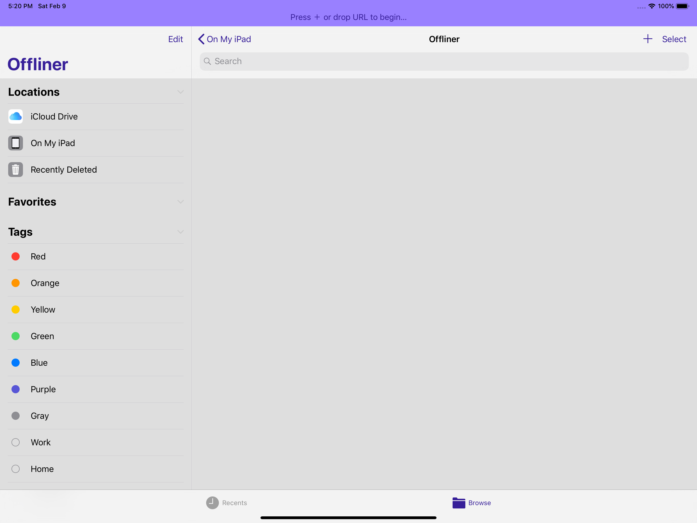 Files Offliner screenshot 2