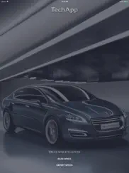 techapp for peugeot ipad capturas de pantalla 1