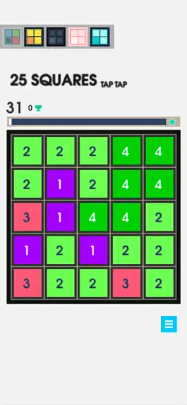 Game screenshot 25 Squares - Tap Tap mod apk