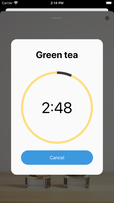 MC Tea Timer Screenshots