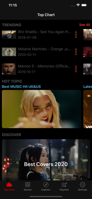 VidPlay - Music Video Streamer(圖2)-速報App