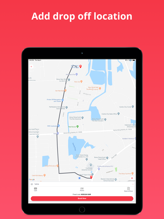 Screenshot #6 pour Kroma - Taxi, Delivery, EC