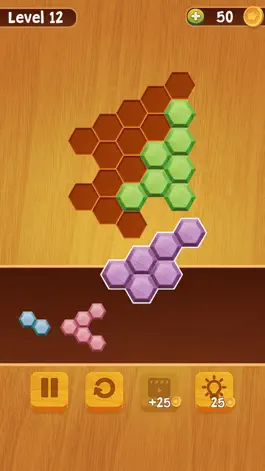 Game screenshot Block Puzzle Hexa Wood mod apk