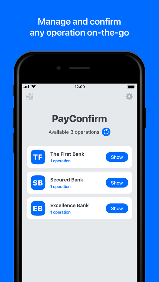 #1. PayConfirm (iOS) 由: Airome Technologies