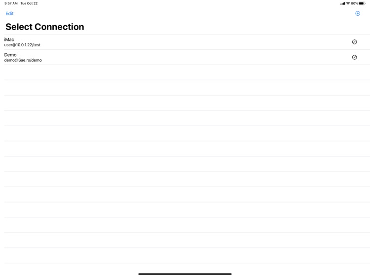 MySQL Commander for iPad