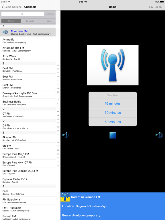 Screenshot #5 pour Radios of Ukraine