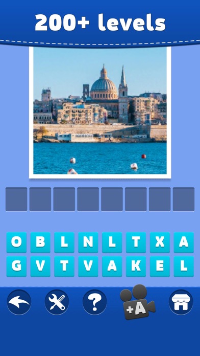 Cities Quiz - Word Puzzle Game Screenshot