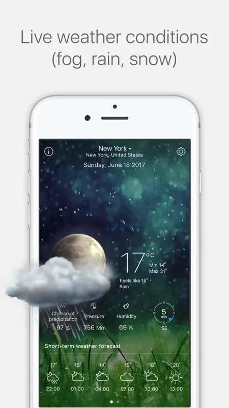 Weather Radar - Live Forecast screenshot 3 of 5