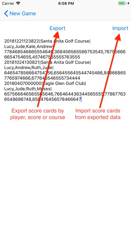Joe's Scorecard screenshot-6