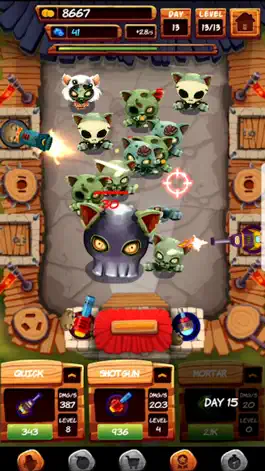 Game screenshot Hamsters vs Zombie Cats apk