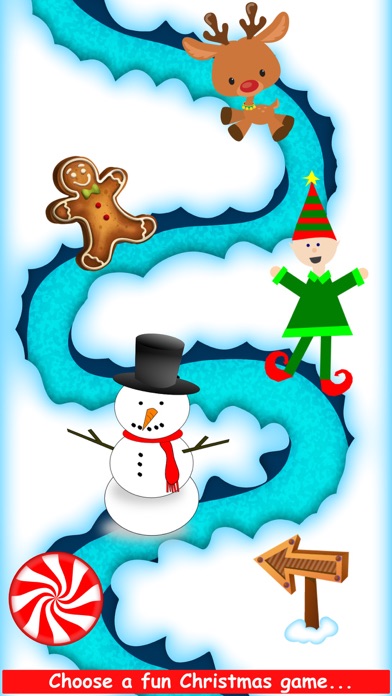 Christmas Train Snowman Games Screenshot
