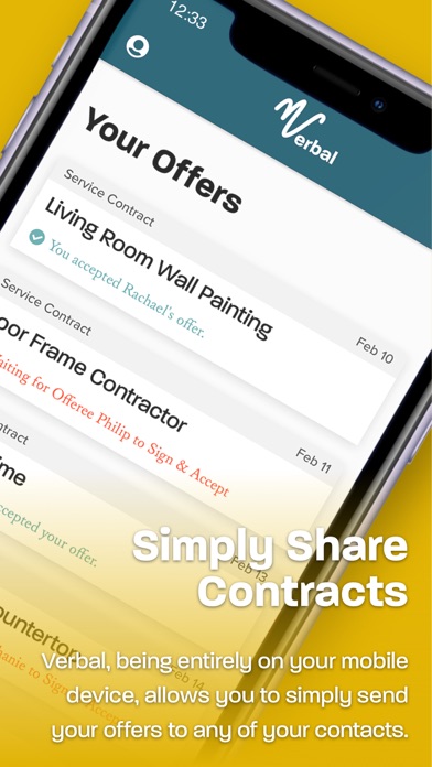 Screenshot #3 pour Verbal: Easy Oral Contracts